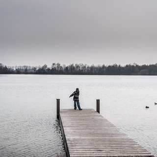 Andreas Kern, Fotografie, fotografiera, Am See, Kind am See